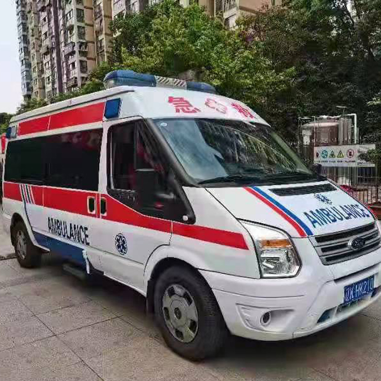 长子术后行动不便回家租赁救护车